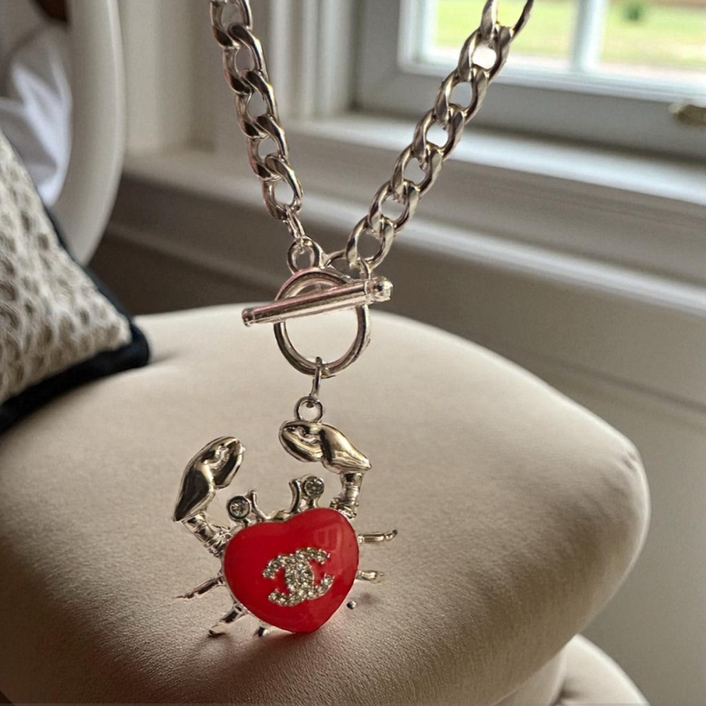Custom Zipper-pull Pendant Necklace